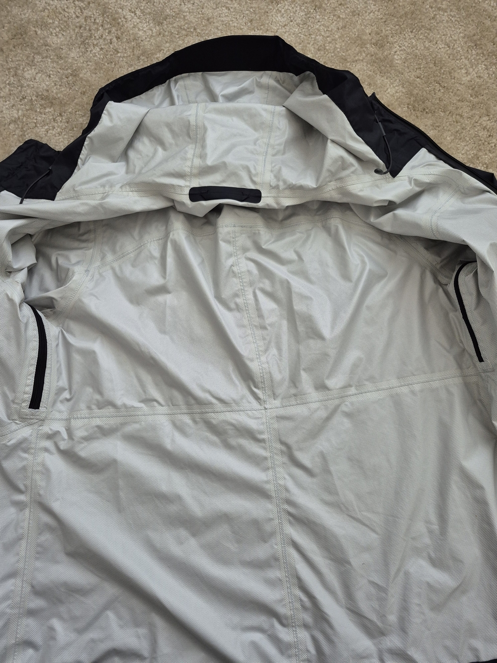 Merrell Womens Black Hooded Raincoat with Light Lining - Picture 6 of 6